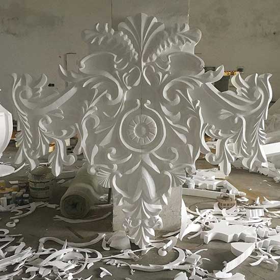 湖南聚脲噴涂機 H系列5600 影視泡沫雕塑表面硬化 輸出量3~12kg/分鐘(圖2) 舞臺泡沫表面硬化聚脲噴涂案例